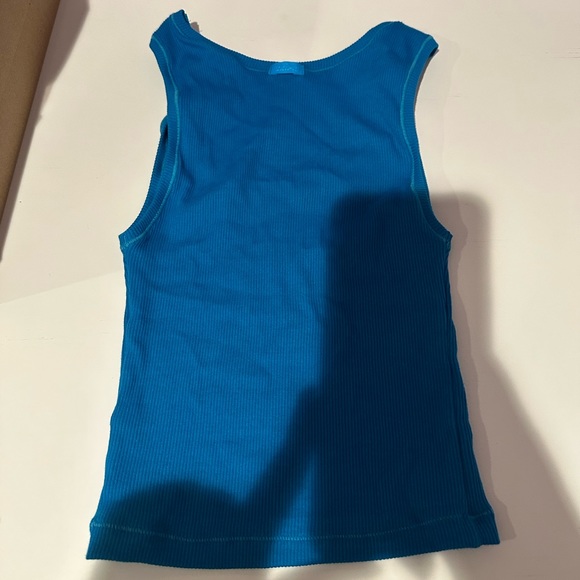 Skims Cotton Rib Tank Sz XS in Mykonos - Picture 4 of 4